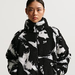 Nike Sportswear Women's Oversized High-Pile Fleece Top. Nike JP